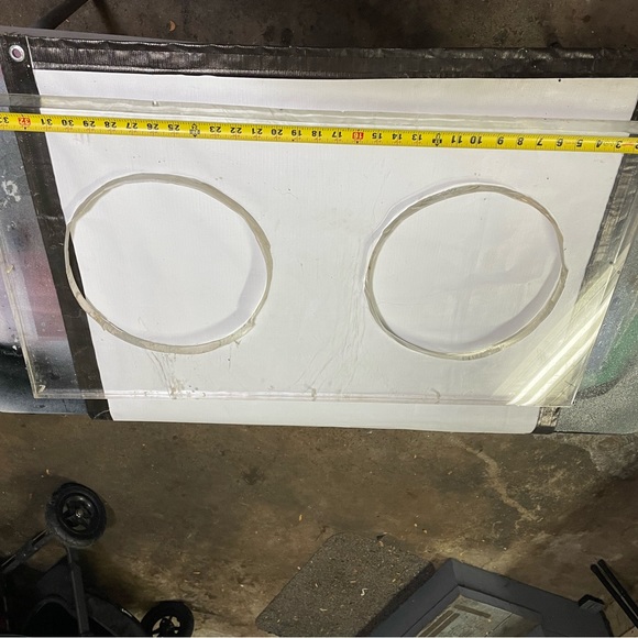 Plexi-glass dual 12” subwoofer cover - Picture 8 of 10